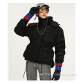 Wholesale Streetwear Pure Color Parka Jacket for Women